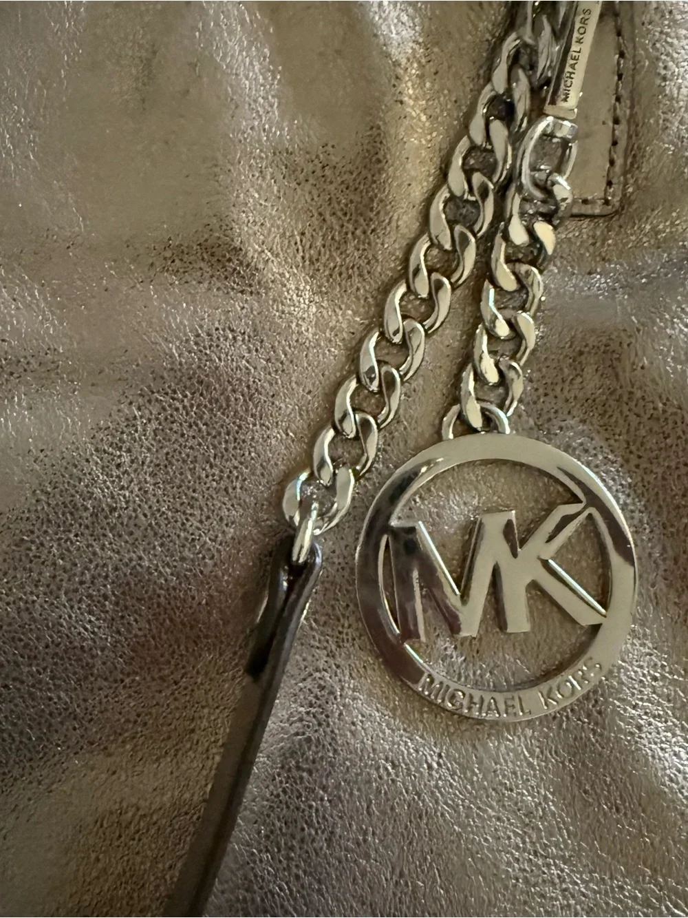 Michael Kors Handbag/Crossbody Bag~Silver